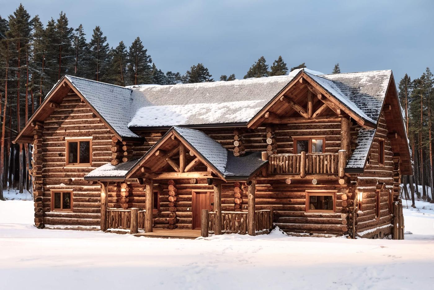 Breckenridge in snow